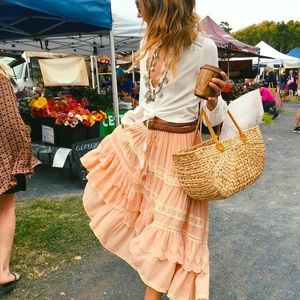 WTB prairie skirt in blush color way